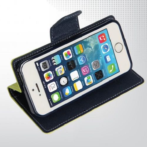 Étui Goospery Fancy Diary pour Iphone 5 / s / SE, vert