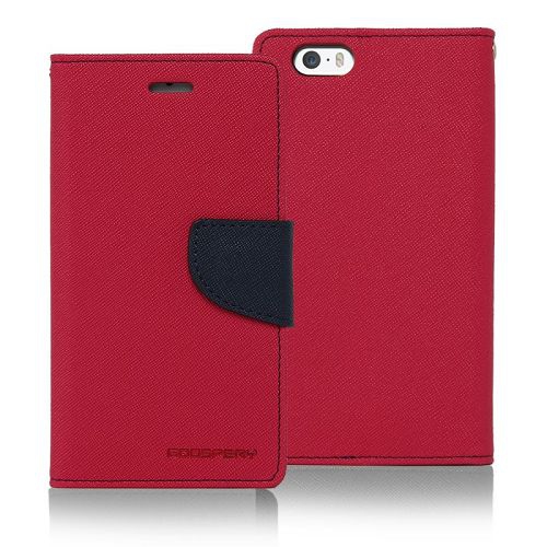 Iphone 5/s/SE Goospery Fancy Diary Case, Hot Pink