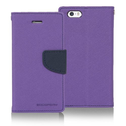 Iphone 5/s/SE Goospery Fancy Diary Case, Purple