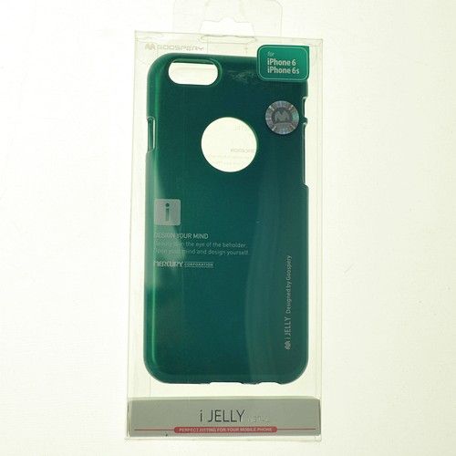 Iphone 6/6s Goospery iJelly Metal Case,Teal