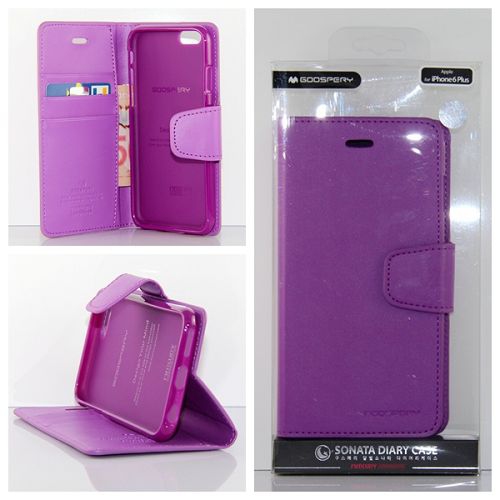 Iphone 6/6sPlus Goospery Sonata Diary Flip,Purple