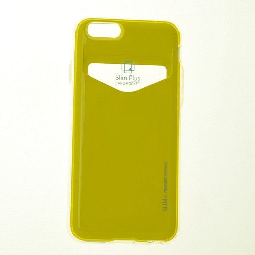 Iphone 6/6sPlus Goospery SlimPlus Card Case, Yellow