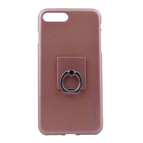 Iphone 6/6s Goospery iJelly+Ring Metal Case,Rose Gold
