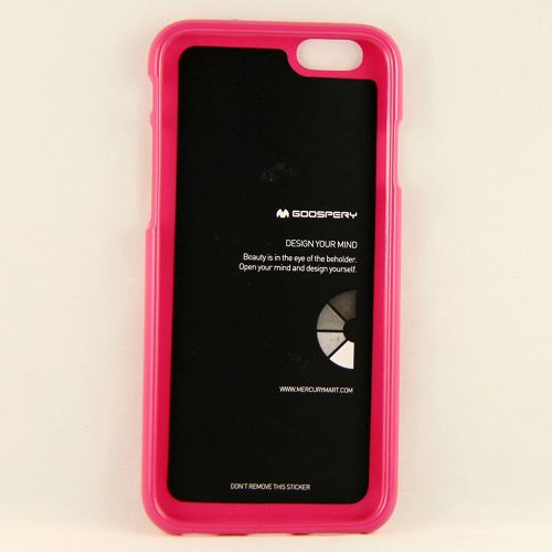 Iphone 6/6s Goospery Jelly Case,Hot Pink