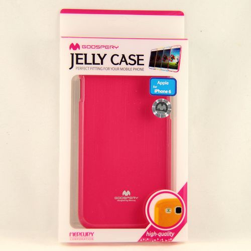 Iphone 6/6s Goospery Jelly Case,Hot Pink
