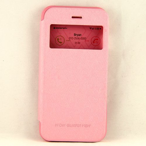 Iphone 6/6sPlus Goospery Bumper View Case,Baby Pink