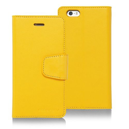 Iphone 5/s/SE Goospery Sonata Diary Case, Yellow