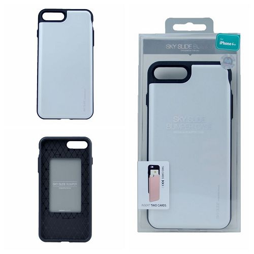 Iphone 6/6sPlus Goospery Sky Slide Bumper Case, Silver