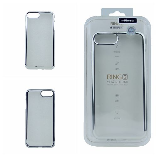 Iphone 6/6sPlus Goospery Ring2 Jelly Case, Gold