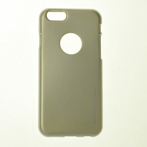 GOOSPERY  Iphone 6/6Splus Ijelly Metal Case, Gold