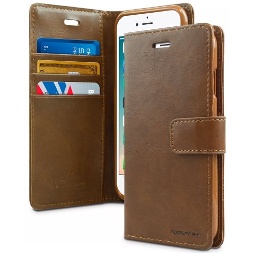 Iphone 6, Iphone 6s Goospery Bluemoon Diary Flip,Brown