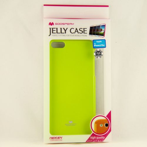 Étui à bonbons en gelée pour la pêche iPhone 6/6splus, vert