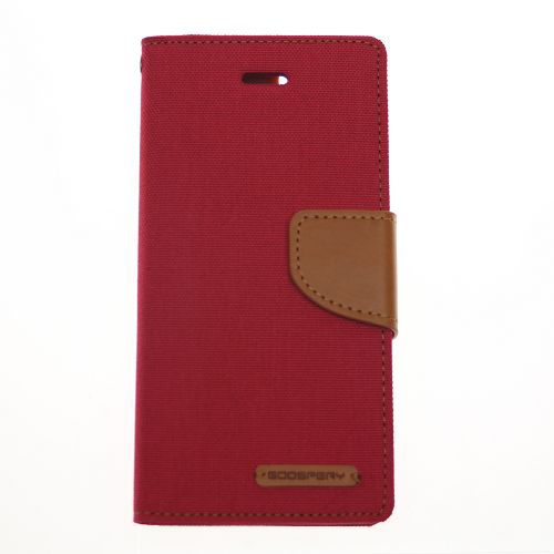 Iphone 6/6sPlus Goospery Canvas Diary Flip,Red