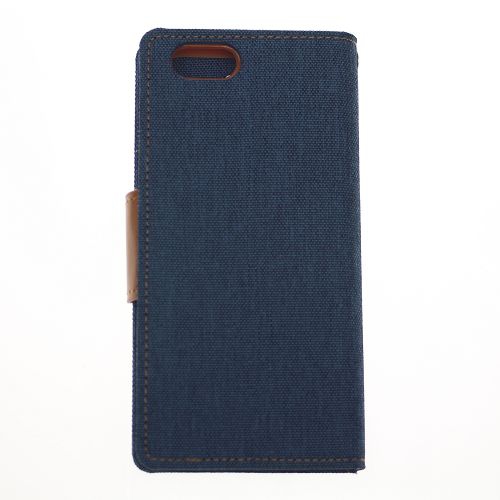 Iphone 6/6s Goospery Canvas Diary Flip,Navy Blue