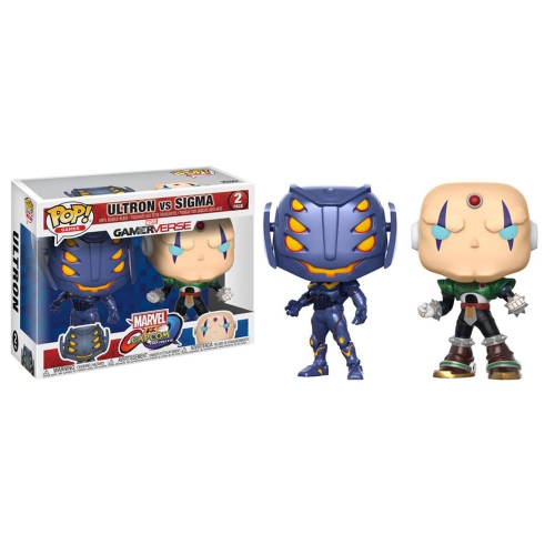 2-Pack POP Vinyl Figure Toy Marvel vs. Capcom - Ultron vs. Sigma