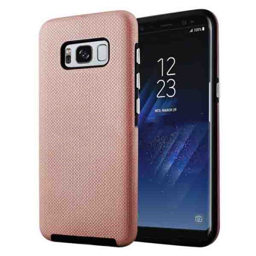 【CSmart】 Shockproof Heavy Duty Rugged Defender Case Cover with Kickstand for Samsung Galaxy A5 2017, Rose Gold