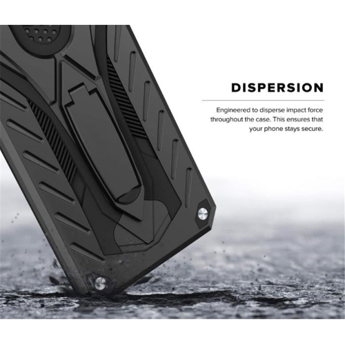 Housse de protection anti-chocs Heavy Duty Rugged Defender Cover avec béquille pour Huawei P30 Lite, Bleu