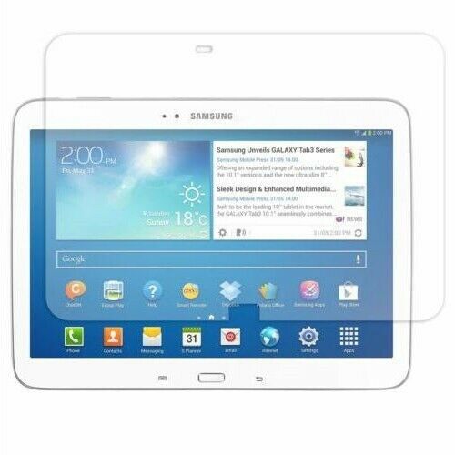 【CSmart】 Protecteur d'écran en verre trempé pour tablette Samsung Tab 3 10.1", P5200, compatible avec les étuis et sans bulles