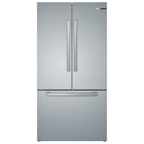 Bosch 36" 21 Cu. Ft. Counter-Depth French Door Refrigerator - Stainless Steel