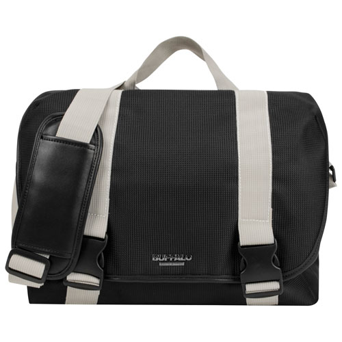 Buffalo Gastown Polyester Messenger Bag - Black