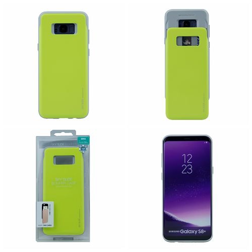 Samsung S8 Plus Goospery Sky Slide Bumper Case, Green