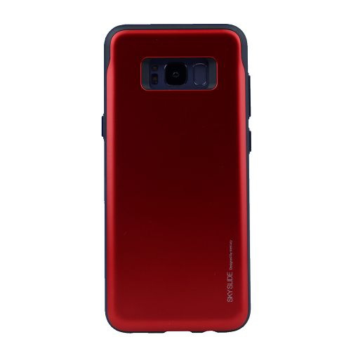 Samsung S8 Goospery Sky Slide Bumper Case, Red