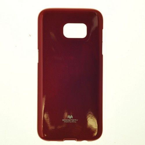Samsung S7 Goospery Jelly Case, Red