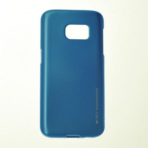 GOOSPERY  Samsung S7 Ijelly Metal Case, Blue
