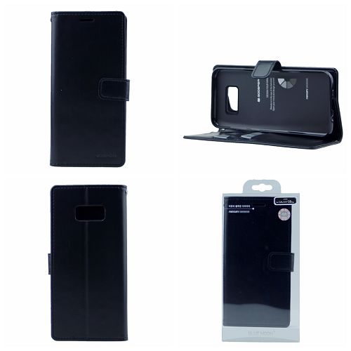 Goospery BlueMoon Diary For Samsung S8 Plus,Black