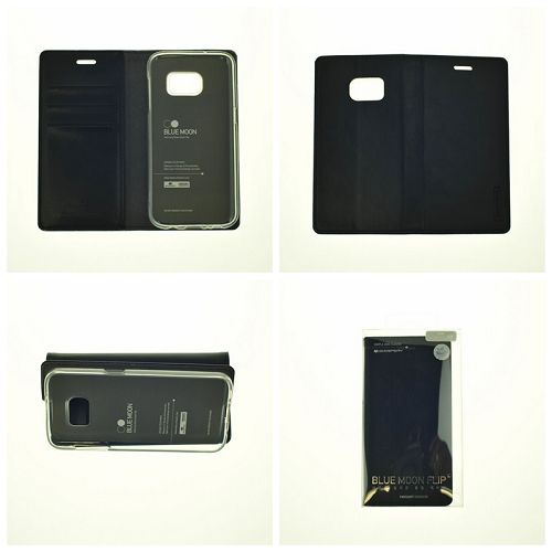 Samsung S7 Goospery BlueMoon Flip,Black