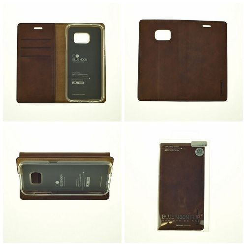 Samsung S7 Goospery BlueMoon Flip,Brown