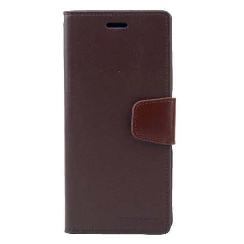 &nbsp;Journal de sonate pour sonate Samsung Note 8 Goospery, marron