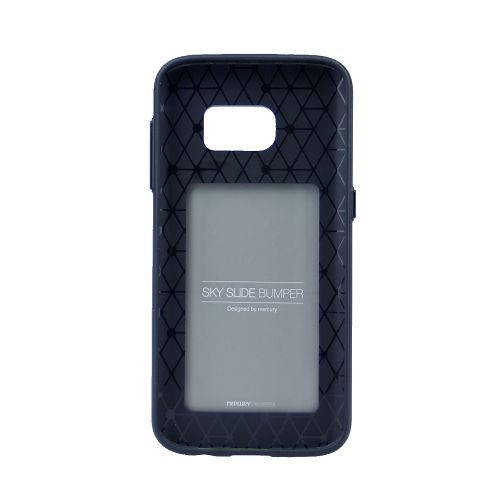 Samsung S7 Goospery Sky Slide Bumper Case, Silver