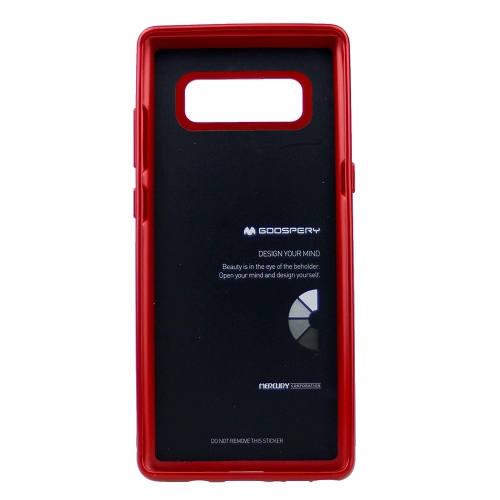 Coque Samsung Galaxy Note 8 Goospery ijelly, rouge