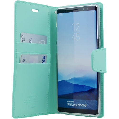  Journal de sonate pour sonate Samsung Note 8 Goospery, sarcelle