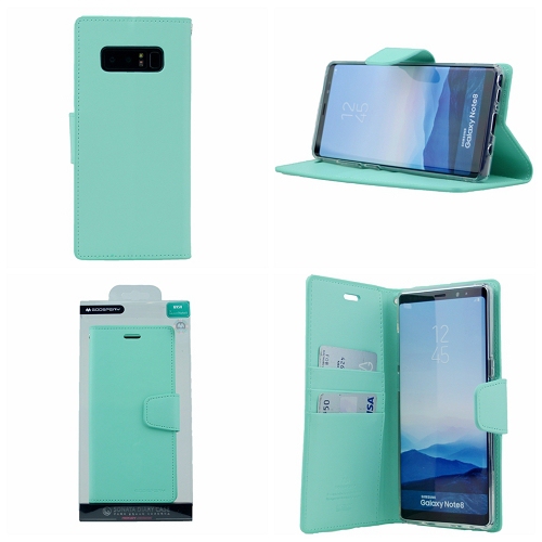  Journal de sonate pour sonate Samsung Note 8 Goospery, sarcelle