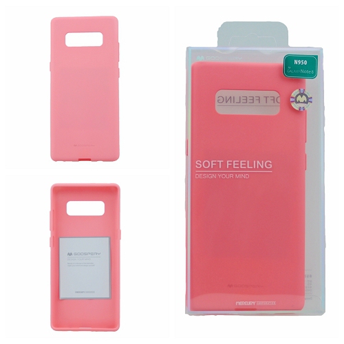 Étui Goospery à sensation douce pour Samsung S8, rose