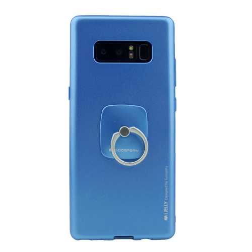 &nbsp;Coque Ring + pour Samsung Note 8 Goospery iJelly, bleu