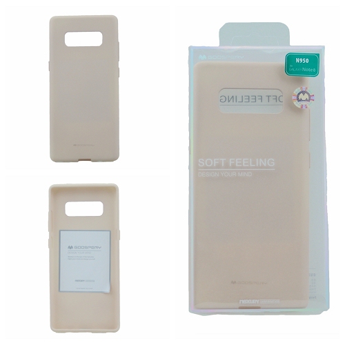 Étui Goospery à sensation douce pour Samsung S8, sable rose