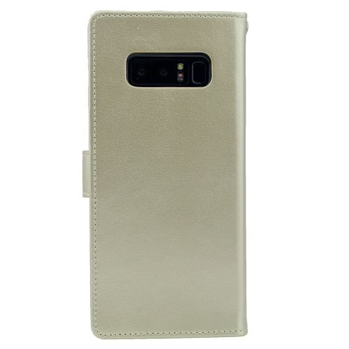  Journal journalier riche pour Samsung Note 8 Goospery, or