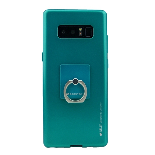 Samsung Note 8 Goospery iJelly+Ring Case, Green