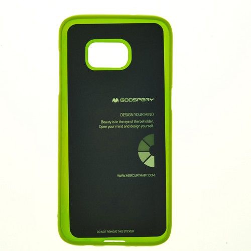 Samsung S7 Edge Goospery Jelly Case,Green