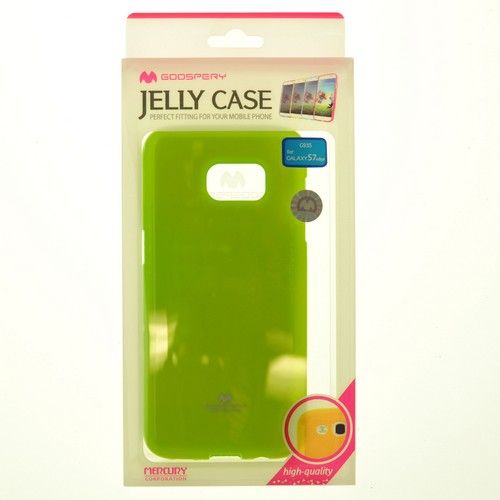 Samsung S7 Edge Goospery Jelly Case,Green