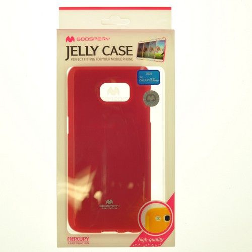 Samsung S7 Edge Goospery Jelly Case,Hot Pink