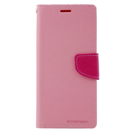 &nbsp;Samsung S8 Plus Goospery Journal de fantaisie Flip, rose clair