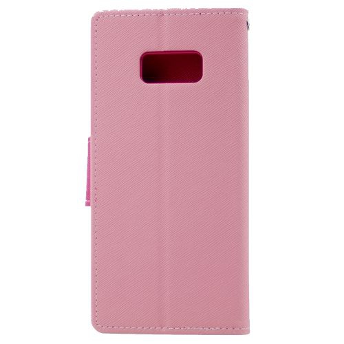  Samsung S8 Plus Goospery Journal de fantaisie Flip, rose clair