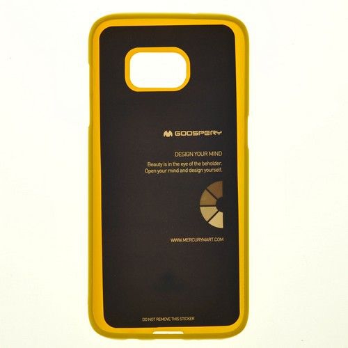 Samsung S7 Edge Goospery Jelly Case,Yellow