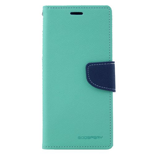 &nbsp;Samsung S8 Plus Goospery Journal de fantaisie Flip, bleu sarcelle