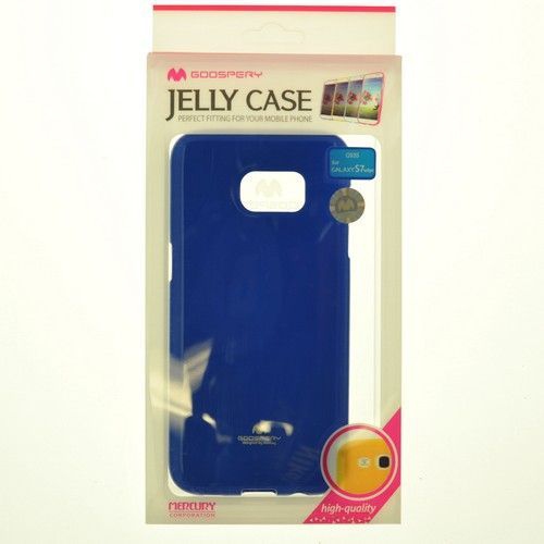 Samsung S7 Goospery Jelly Case, Blue