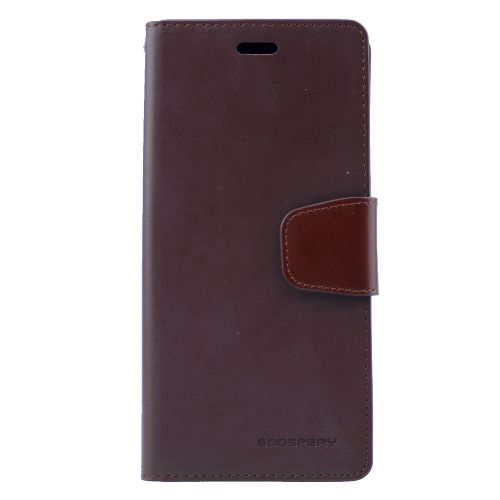 &nbsp;Journal de sonate pour sonate Samsung S8 Plus Goospery, marron